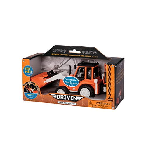 driven backhoe loader toy