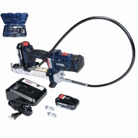 Professional 2-Speed 20V Lithium Ion Grease Gun - Dual Battery