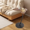 thumbnail image 2 of YIYIBYUS 58cm Side Table Butterfly-Shaped  End Table 33.07lbs Load C-shaped Floor Standing Side Table for Living Rooms, Bedrooms, Offices, Study Rooms, 2 of 12
