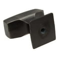thumbnail image 3 of GlideRite 1-1/8 in. Transition Style Rectangle Cabinet Knob, Satin Pewter, Pack of 10, 3 of 5
