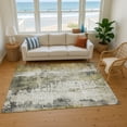 thumbnail image 7 of Addison Rugs Mayfield Premium Machine Washable Transitional Abstract Pewter Rectangle Rug, 9' x 12', 7 of 7