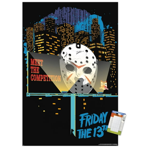 Friday the 13th: Seasons of Scare - Billboard Wall Poster, 14.725" x 22.375"