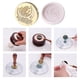 thumbnail image 5 of Cabeza De Sello Cabeza de esmalte de cabeza de cobre de la serie Star Moon para tarjeta de boda (flor eterna) Libre de BPA, 5 of 9