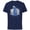 Navy, variant on Star Wars Darth Vader Fourth of July May the Force Fireworks - Short Sleeve Cotton T-Shirt for Adults - Customized-Black