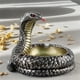thumbnail image 5 of Xihbxyly Cenicero de Resina con Forma de Serpiente, Diseño Intrincado de Cobra, Material de Resina Duradero, Decoración Única para El Hogar, Decoración de Escritorio y Mesa de Centro, Regalo Ideal pa, 5 of 7