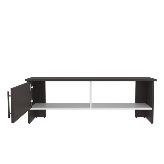 XIZE TV Stand with 1 Door and 1 Shelf