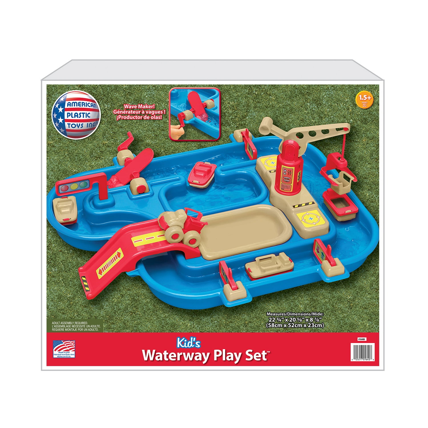 American Plastic Toys Kids' Water Play Set for Toddlers and Kids