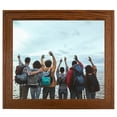 thumbnail image 5 of ArtToFrames 12x24 Inch Walnut Picture Frame, This Brown Wood Poster Frame is Great for Your Art or Photos, Comes with 060 Plexi Glass (4105), 5 of 8