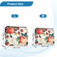 thumbnail image 4 of FORMRS 13-13.3 inch Laptop Sleeve Case Soft Carrying Quilted Computer Bag Cover, Strawberry Pattern, 4 of 7