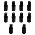 thumbnail image 4 of yotijay Push Broom Handle Threaded Tip for Household Duster Attachment Threaded Head black 22mm 10pcs, 4 of 9