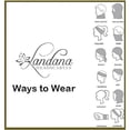 thumbnail image 5 of Landana Headscarves Cotton Face Mask Bandana Tube Scarf Made in America, 5 of 6