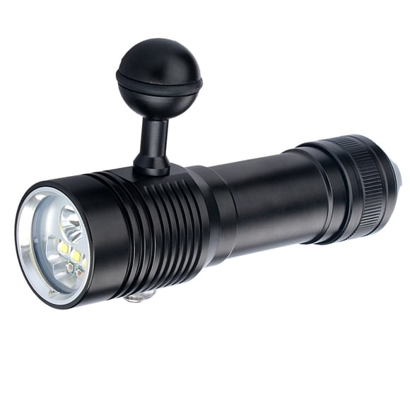 Naiovety Luz de relleno Vídeo Buceo Linterna Modos de lámpara Rojo Táctico Buceo Antorcha Linterna Profesional Haz impermeable Recargable Estufas de camping