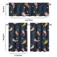 thumbnail image 6 of Kitchen Curtains 36 Inch Short - 3 Panel Set with Cute Cat Paw Pattern, Rod Pocket Window Curtain, 100% Polyester for Pet Lovers Farmhouse, Cafe, Kitchen, Bedroom, Easy Wash, 6 of 6