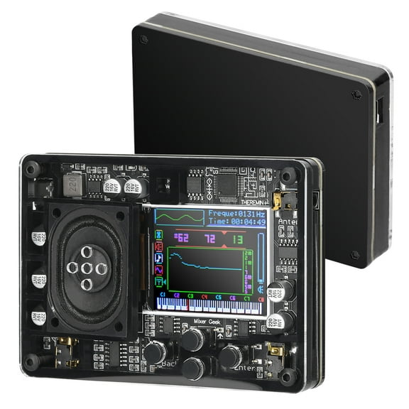 Andoer Type-C Interface Audio Theremin Musical Module Vintage Electronic Ingenious Instrument Multiple Voices Adjustable with Color Screen Display