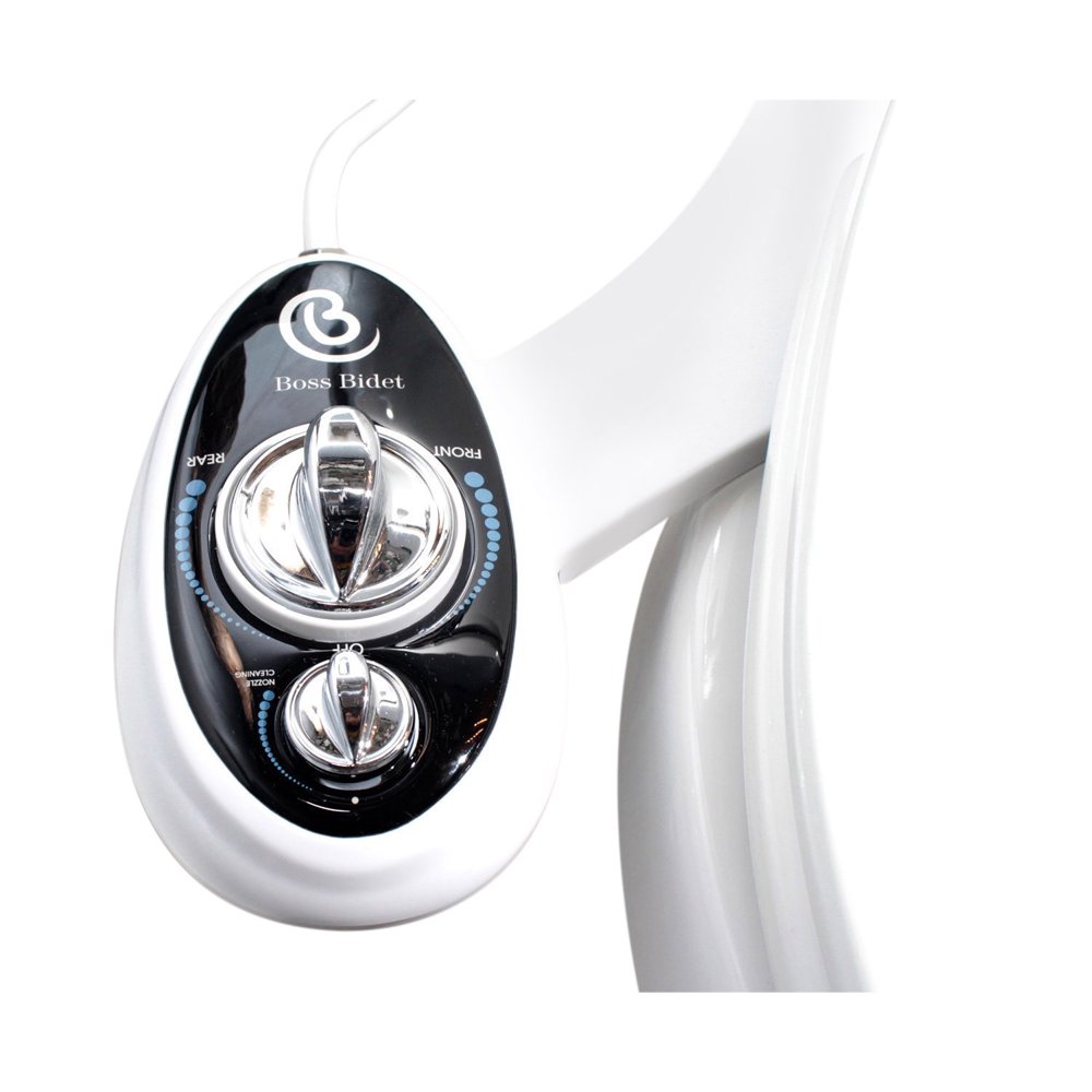 Boss Bidet Luxury Dual Nozzle Self Cleaning Non Electric Cleans Rear
