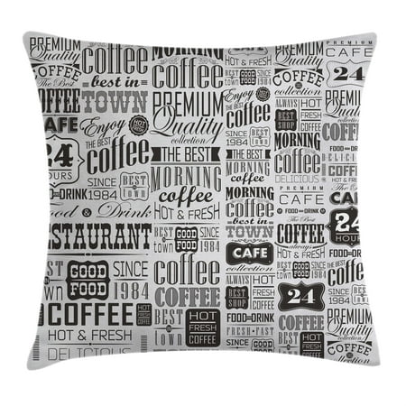 Vintage Throw Pillow Cushion Cover Mega Set Of Retro Coffee
