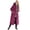 Deep Claret, variant on Plus Size Long Hooded Berber Fleece Coat