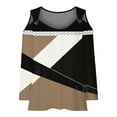 thumbnail image 5 of RXIRUCGD Blouse Décontractée à Rayures à Manches Courtes pour Femmes, Kaki, Taille: L, 5 of 5