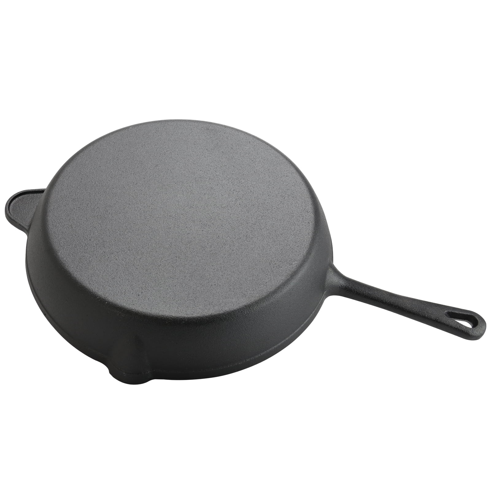 General Store Addlestone 12" Preseasoned Cast Iron Frying Pan in Black