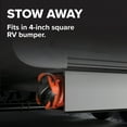 thumbnail image 5 of Camco RhinoFLEX 10' RV Sewer Hose Extension, 23 mi of Polyolefin, Black (39763), 5 of 6