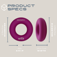 thumbnail image 2 of Anneau en Silicone pour Exerciseur de Main de 10 Lb, 2 of 7