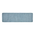 thumbnail image 3 of Better Trends Christa Polyester Bath Rug, 18" x 54" Rectangle, Aqua, 3 of 6