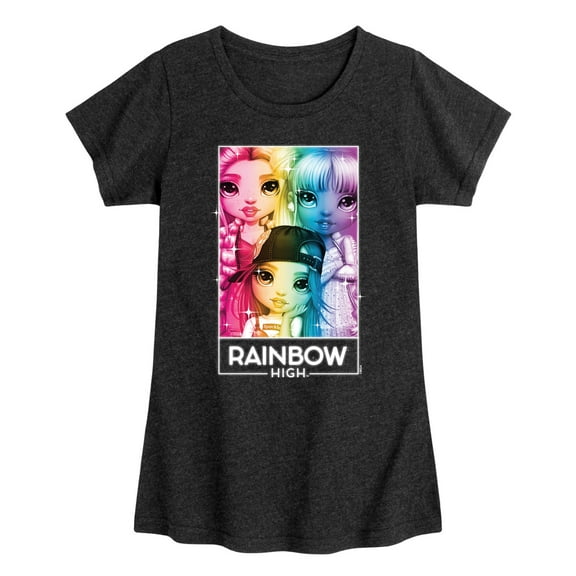 Rainbow High - Rainbow Sparkle Box - Toddler And Youth Girls Short Sleeve Graphic T-Shirt