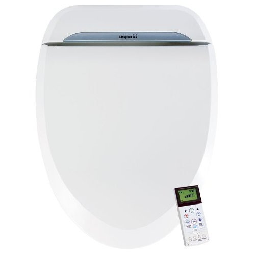 BioBidet USPA 6800 Adjustable Bidet Toilet Seat with Wireless Remote
