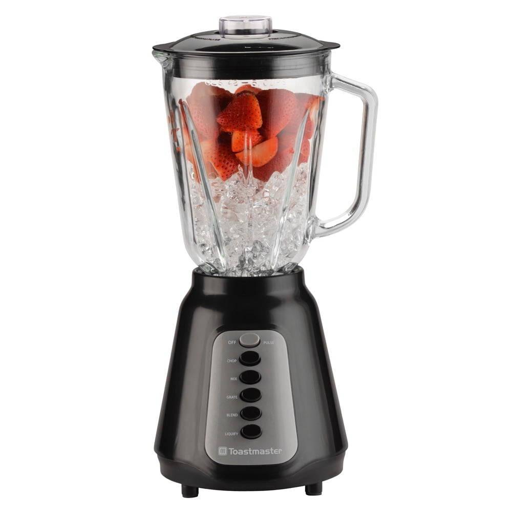 Toastmaster 5Speed Glass Jar Blender