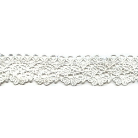 Berwick Offray Classical White Lace Ribbon - Walmart.com
