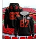 thumbnail image 3 of Conjuntos familiares Rugby Number Series Sudadera con capucha de manga larga de tendencia americana para hombres y mujeres Chaqueta cálida para deportes al aire libre, 3 of 5