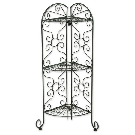 

Gifts & Decor Metal Display Shelf Unit Corner Plant Stand No Size No Color