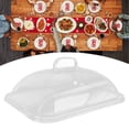 thumbnail image 4 of Splatter Cover, Plate Covers Clear Transparent Light Weight  For Restaurant S,M,L, 4 of 8