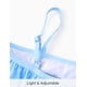 thumbnail image 4 of Traje de baño Disney Stitch para niñas Lilo & Stitch, talla 10-11Y, azul, 4 of 6