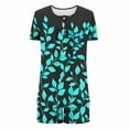thumbnail image 4 of 2 Piece Lounge Set Women Pj Sets for Women Short Sleeve Fashion Lounge Set Short Sleeve T Shirt with Shorts Dressy Outfits, 4 of 5