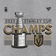 thumbnail image 4 of Men's Fanatics  Heather Gray Vegas Golden Knights 2023 Stanley Cup Champions Locker Room Big & Tall T-Shirt, 4 of 4