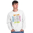thumbnail image 5 of Vintage The Smurfs Cartoon Characters Sweatshirt for Men or Women Brisco Brands S, 5 of 6