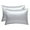 Light Gray, variant on PiccoCasa 2 Pack Soft Silky Satin Envelope Pillowcases, Queen Caramel