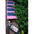 thumbnail image 4 of Helios Mini Folding Solar Charger with Power Bank, Pink, 4 of 4