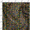 thumbnail image 2 of Soimoi Gray Silk Fabric Abstracts Abstract Print Fabric by the Yard 42 Inch Wide, 2 of 6