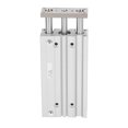 thumbnail image 1 of Guide Rod Cylinder,Air Cylinder Pneumatic Aluminium Double Acting Pneumatic Cylinder Piston Air Cylinder Class Leading Features, 1 of 14