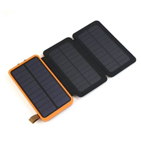 500000mAh Solar Panel External Battery Charger Power Bank For Cell Phone Tablets