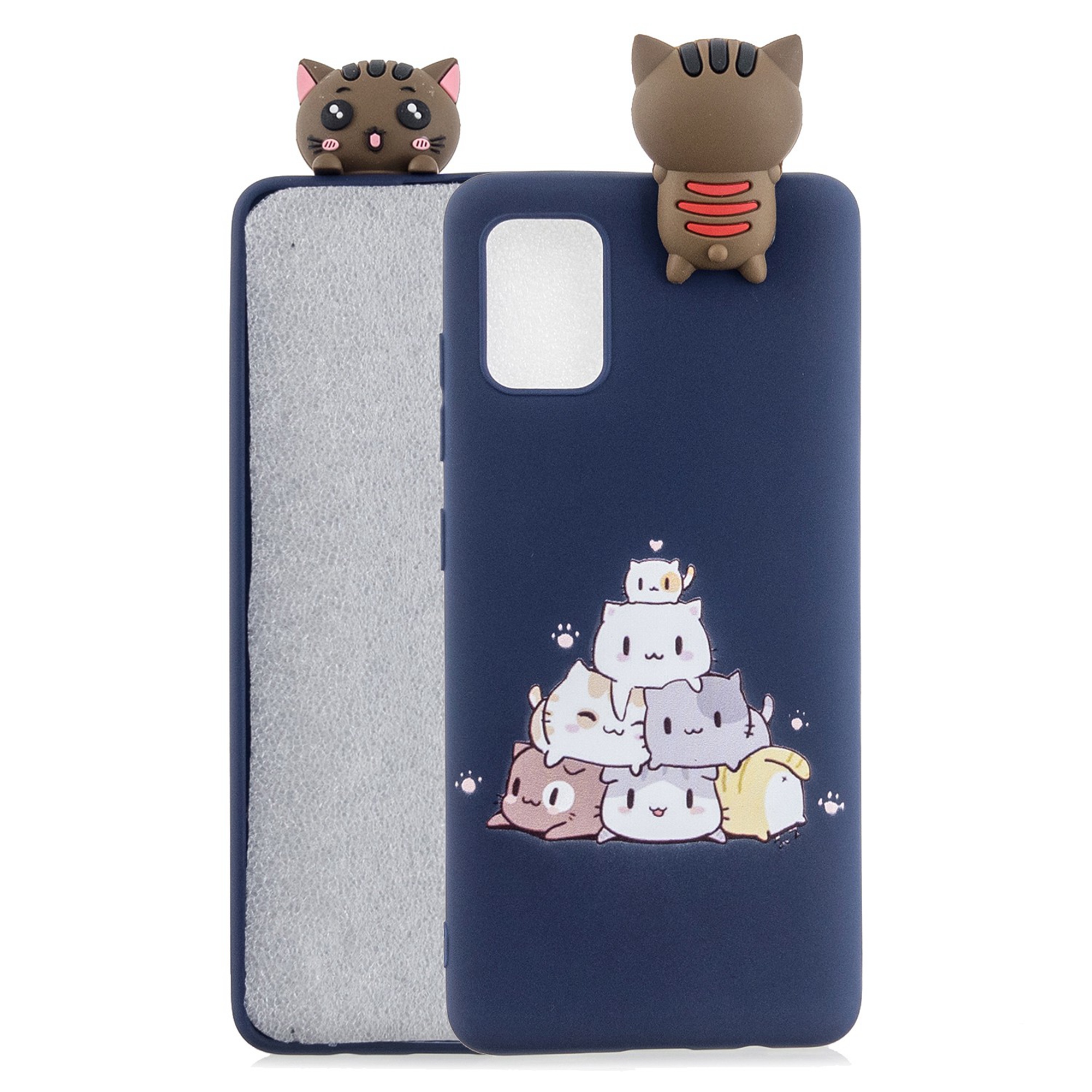 Dteck Case For Samsung Galaxy A51 4G (6.5 inch), 3D Doll Cute Cartoon