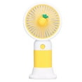 thumbnail image 4 of Mini Handheld Fan, Mini Portable Strong Wind Handheld Fan USB Rechargeable  For Travel For Home For Office, 4 of 8