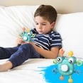 thumbnail image 1 of DPTALR Infant Finger Push Taste Rotating Crab Rattle Bath Play Water Grasp Exercise Early Education Toys, 1 of 9