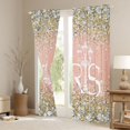 thumbnail image 3 of Homewish Eiffel Tower Black Out Curtains for Teens Boys Girls,Romantic Paris Curtains Pack of 2 (42x63 Each),Bling Glitter Bedroom Curtains,Microfiber Bedroom Decor, 3 of 6