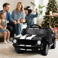 thumbnail image 7 of M optimized 12V Ride on Car with Remote Control, Battery Powered Ride On Toy, Upgrade Panel, Bluetooth, Shock Absorbers, Safety Belt, LED Lights, 7 of 7