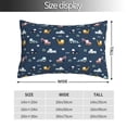 thumbnail image 2 of Kdxio Cotton Pillow Cases 14"x20" Pillowcases,Soft and Breathable Bedroom Pillow Cases-Modern Modern Excavator, 2 of 8