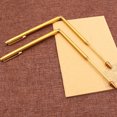 thumbnail image 3 of Masteelf  2 Pcs Paranormal Retractable Dowsing Rods Water Divining Golden, 3 of 8