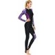 thumbnail image 3 of Traje de neopreno de una pieza con estampado de manga larga para mujer, con cremallera, para buceo, surf de cuerpo completo, para deportes acuáticos., 3 of 5